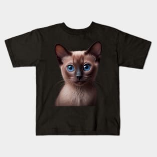 Tonkinese Cat - A Sweet Gift Idea For All Cat Lovers And Cat Moms Kids T-Shirt